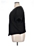 DKNY Black Short Sleeve Blouse Size XL - photo 5