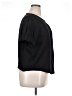 DKNY Black Short Sleeve Blouse Size XL - photo 4