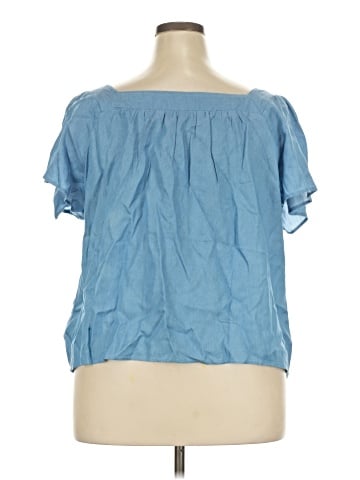 ModCloth Short Sleeve Blouse (view 2)