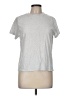 Primark Solid Silver Short Sleeve T-Shirt Size M - photo 1