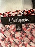 Le Suit Separates Animal Print Pink Sleeveless Button-Down Shirt Size S - photo 7