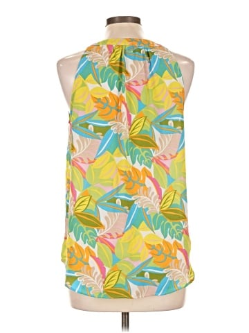 Rose + Olive Sleeveless Blouse (view 2)