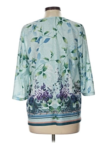 Easywear by Chico's 3/4 Sleeve Blouse (view 2)