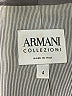 Armani Collezioni 100% Silk Metallic Gray Blouse Size 4 - photo 7