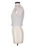 Babaton Silver Sleeveless Top Size S - photo 5
