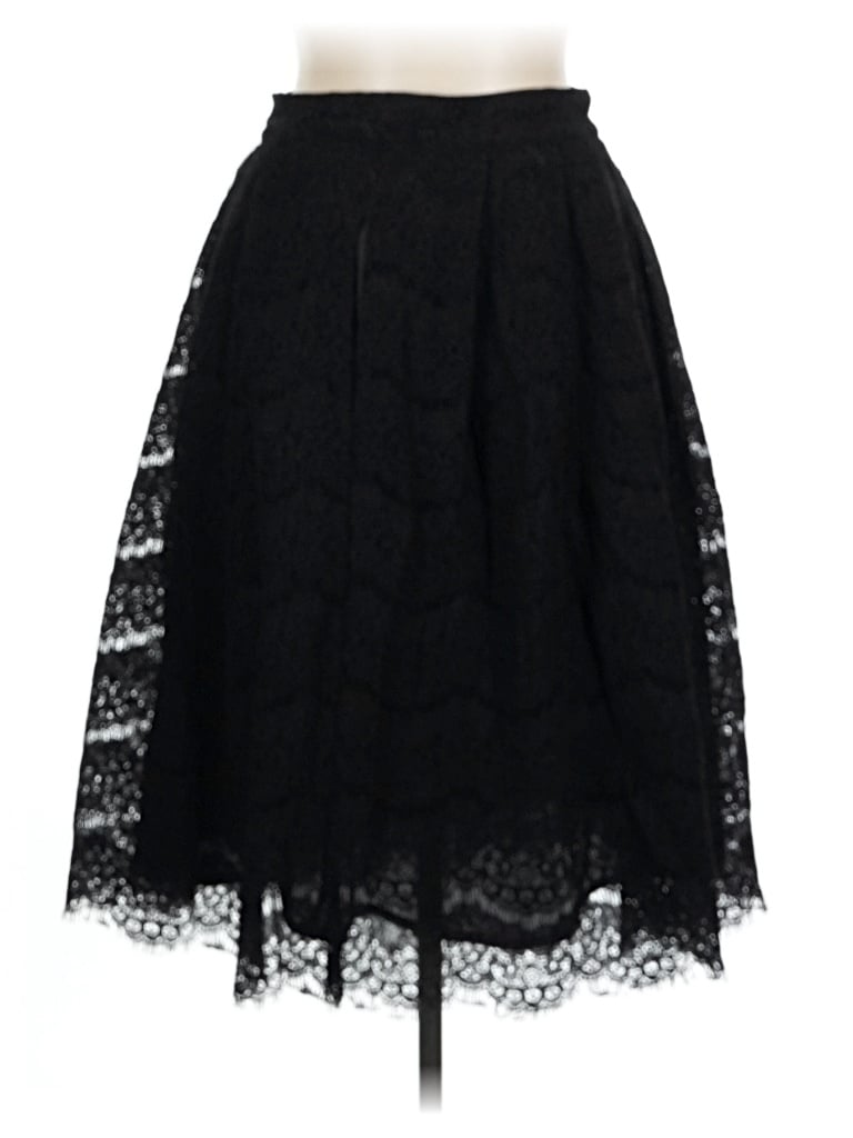 Pre-owned Ryu Formal Skirt In Black