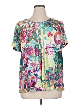 Soft Surroundings Short Sleeve Blouse