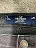 Hollister Stars Black Denim Shorts Size 7 - photo 3
