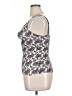 Ruby Ribbon Silver Sleeveless Top Size 40 - photo 5