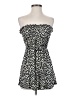 Wet Seal Animal Print Black Cocktail Dress Size XS - photo 1