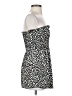 Wet Seal Animal Print Black Cocktail Dress Size XS - photo 4