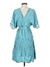 Rubyzaar 100% Rayon Blue Cocktail Dress Size S (estimated) - photo 2