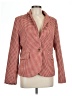 Ellison 100% Polyester Houndstooth Red Blazer Size L - photo 1
