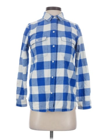 Madewell Flannel Classic Ex-Boyfriend Shirt in Buffalo Check (view 1)