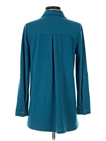 Soft Surroundings Long Sleeve Polo (view 2)