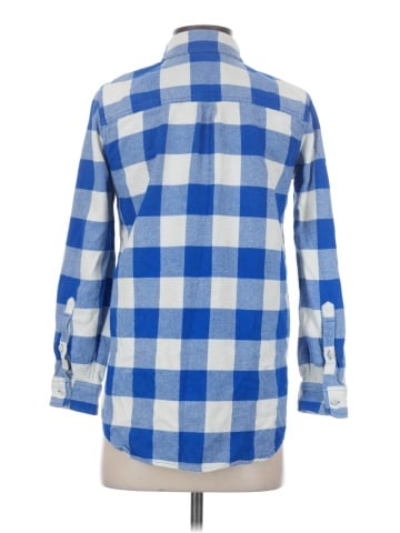 Madewell Flannel Classic Ex-Boyfriend Shirt in Buffalo Check (view 2)
