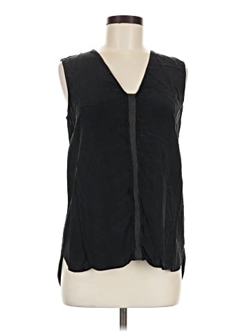 Vince. Sleeveless Silk Top (view 1)