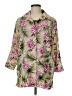 BonWorth 100% Polyester Tropical Pink 3/4 Sleeve Blouse Size M - photo 1