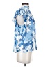 Joie 100% Silk Blue Sleeveless Silk Top Size S - photo 4