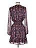 Aqua 100% Polyester Paisley Blue Casual Dress Size XS - photo 2