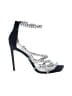 Jimmy Choo Silver Black Sandals Size EU 40 - photo 1