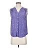 Joie 100% Silk Blue Sleeveless Silk Top Size S - photo 1