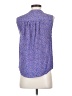Joie 100% Silk Blue Sleeveless Silk Top Size S - photo 2