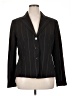 AK Anne Klein Stripes Brown Wool Blazer Size 16 - photo 1