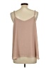 Torrid 100% Polyester Tan Sleeveless Blouse Size Lg Plus (0) - photo 2