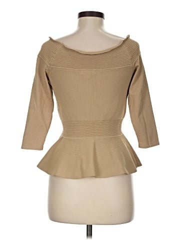 Eva Mendes by New York & Company 3/4 Sleeve T-Shirt (view 2)