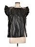 THML Black Sleeveless Blouse Size L - photo 1