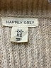Happily Grey Tan Pullover Sweater Size XS - photo 7
