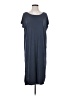 Double Zero Solid Gray Casual Dress Size S - photo 1