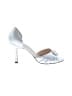 Manolo Blahnik Silver Heels Size EU 36 1/2 - photo 1