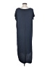 Double Zero Solid Gray Casual Dress Size S - photo 2