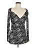 Norma Kamali Black Long Sleeve Top Size M - photo 1
