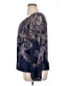 DressBarn 100% Polyester Paisley Blue Long Sleeve Blouse Size XL - photo 5