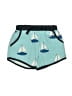 Monica + Andy Teal Board Shorts Size 3-6 mo - photo 1