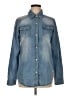 Assorted Brands Blue Long Sleeve Button-Down Shirt Size M - photo 1