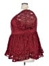 Torrid Burgundy Short Sleeve Blouse Size 3X Plus (3) - photo 5
