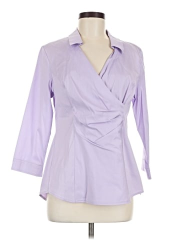 Not Your Daughter's Jeans 3/4 Sleeve Blouse (view 1)