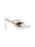 DV by Dolce Vita 100% Leather Silver Heels Size 8 - photo 1