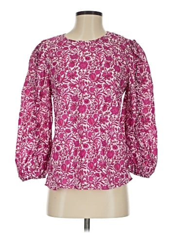 Liberty Art Fabrics for J.Crew 3/4 Sleeve Blouse (view 1)