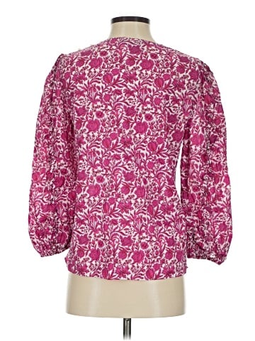 Liberty Art Fabrics for J.Crew 3/4 Sleeve Blouse (view 2)
