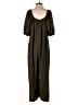Bobeau 100% Polyester Solid Green Jumpsuit Size M - photo 2