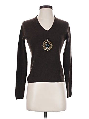 Magaschoni Cashmere Pullover Sweater (view 1)