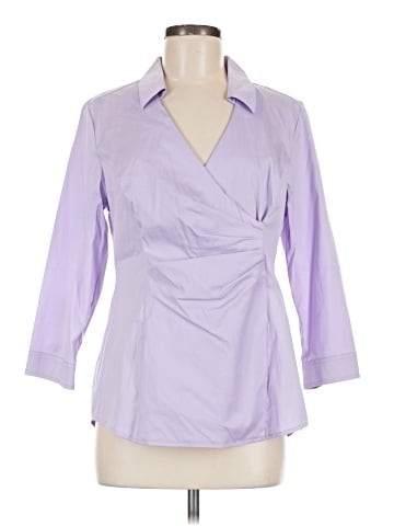 Not Your Daughter's Jeans 3/4 Sleeve Blouse (view 1)