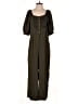 Bobeau 100% Polyester Solid Green Jumpsuit Size M - photo 1