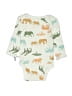Cloud Island 100% Cotton Print Ivory Long Sleeve Onesie Size 3-6 mo - photo 2