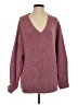 Faherty Tweed Burgundy Wool Sweater Size S - photo 1